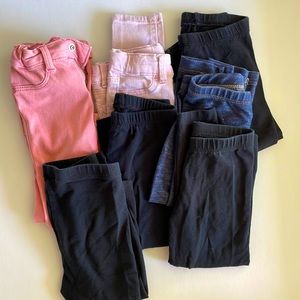 2T pants and leggings lot